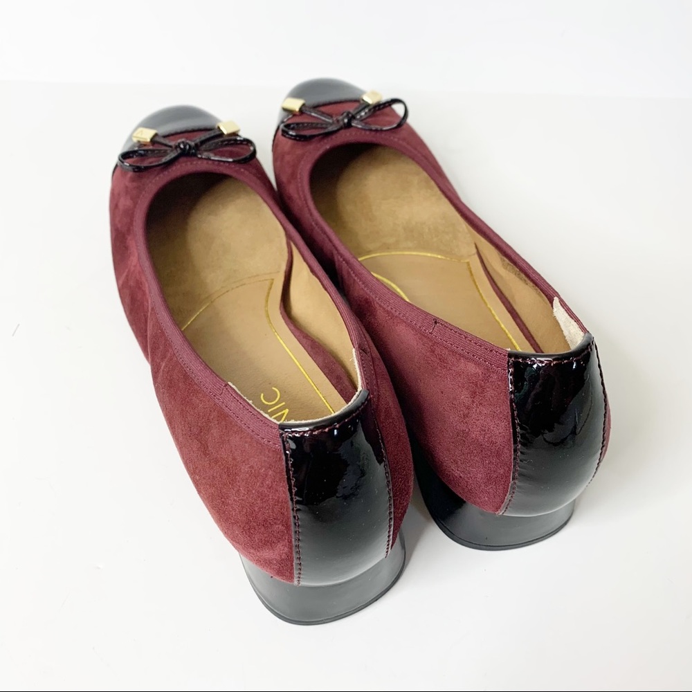 Vionic Daphne Suede Patent Block Heel Size 9.5 - image 7